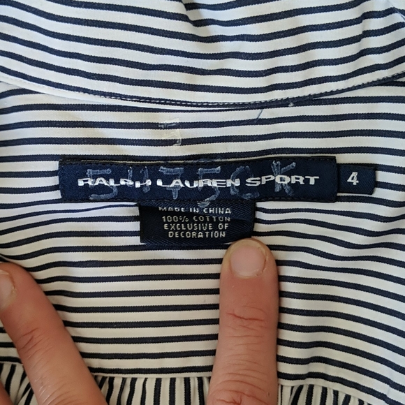 Ralph Lauren striped button down - Picture 5 of 6